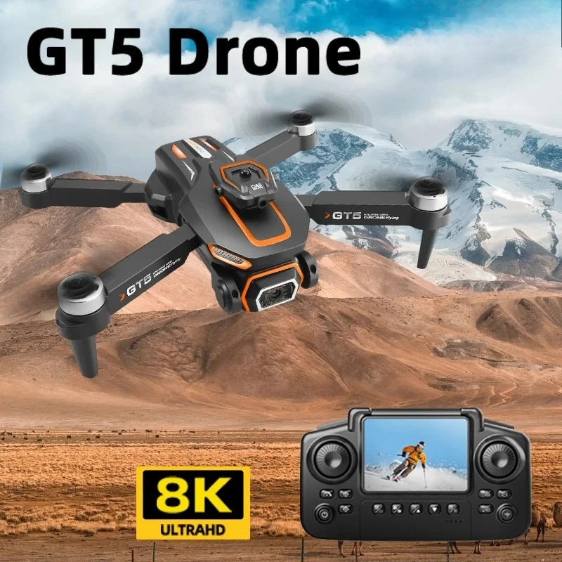 Drone Surveying - Оригинальный мини-дрон GT5 с профессиональной 4K/8K